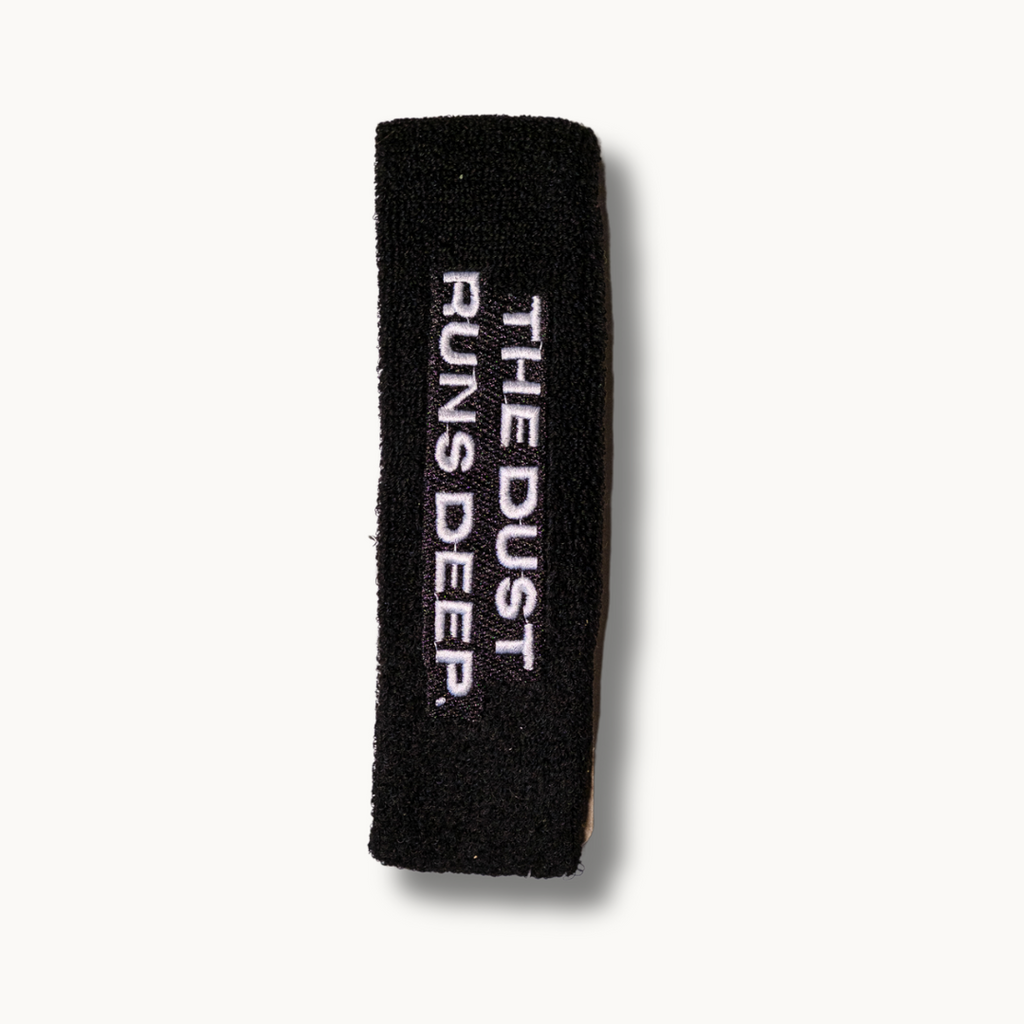 The Dust Runs Deep Sweatband
